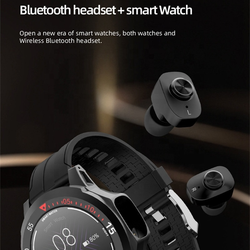 Smart Two-in-one Bluetooth Watch