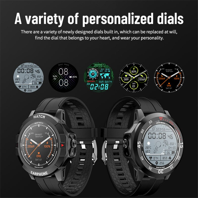 Smart Two-in-one Bluetooth Watch