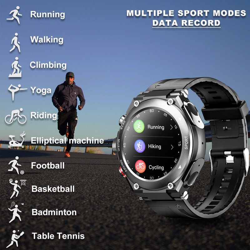 Smart Two-in-one Bluetooth Watch