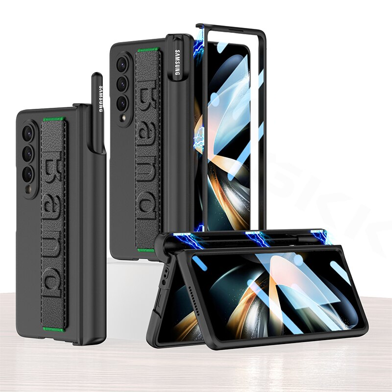 Magnetic Armor All-included  Case For Samsung Galaxy Z Fold 4