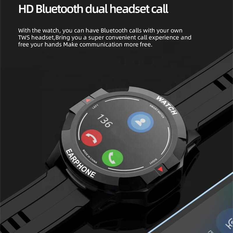 Smart Two-in-one Bluetooth Watch