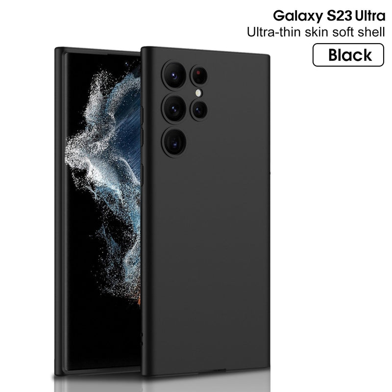 Shockproof Matte Soft Case For Samsung Galaxy S23 Series