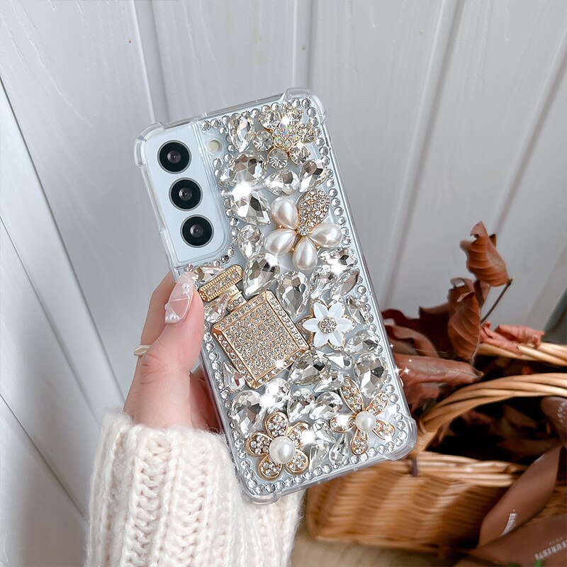 Luxury Diamond Phone Case For Samsung Galaxy S22 Series