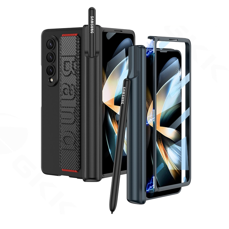 Magnetic Armor All-included  Case For Samsung Galaxy Z Fold 4