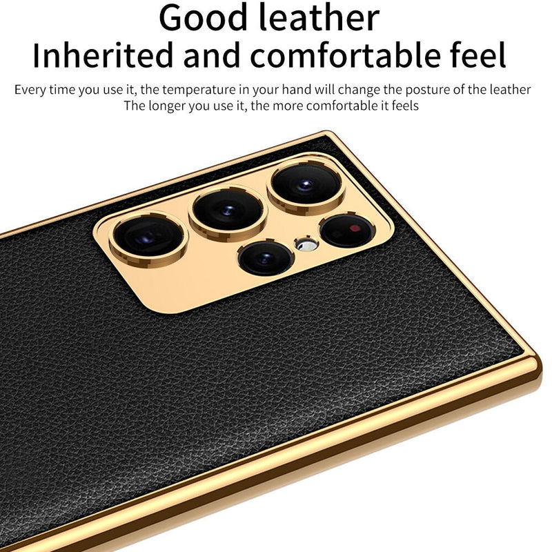 Luxury Ultra-thin leather Case For Samsung Galaxy S23 Series