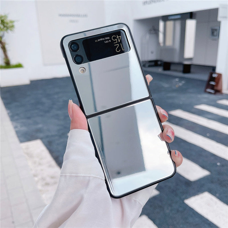 Luxury Mirror Case For Samsung Galaxy Z Flip 3
