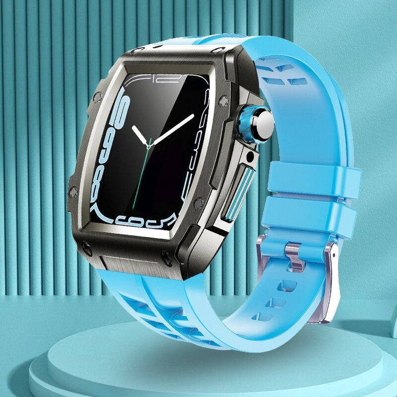 Luxury Metal Apple Watch Band & Case