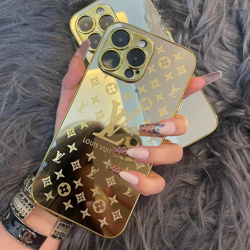 Mirror Golden Yes Love iPhone case