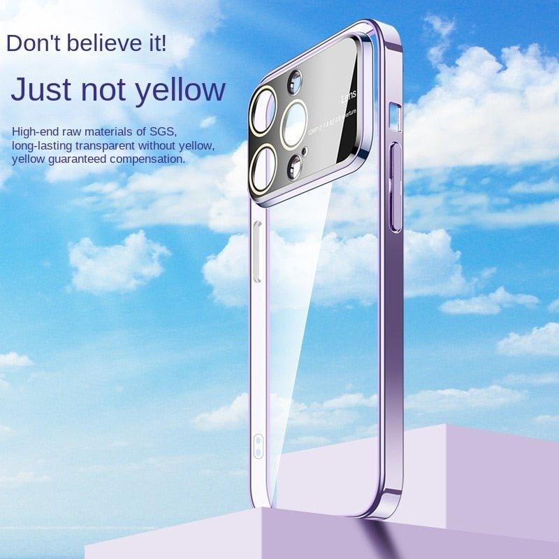 New 4.0 Luxury Magsafe Transparent Slim Magnetic iPhone Case: