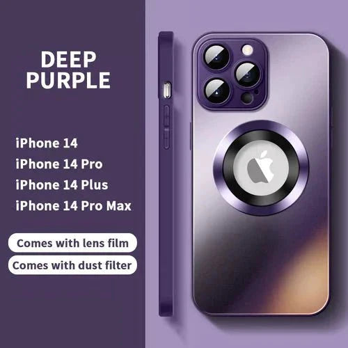 Premium Case With Camera Lens Protector For iPhone