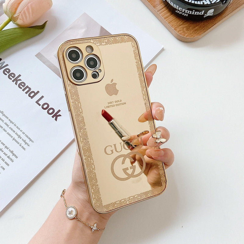 Premium Gold iPhone Case