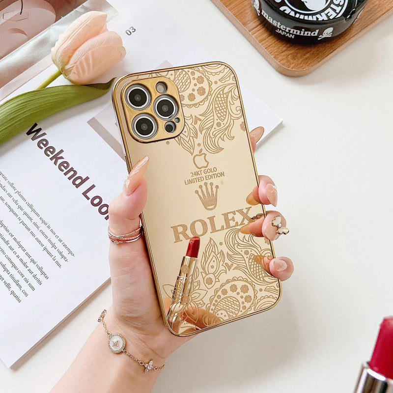 Premium Gold iPhone Case