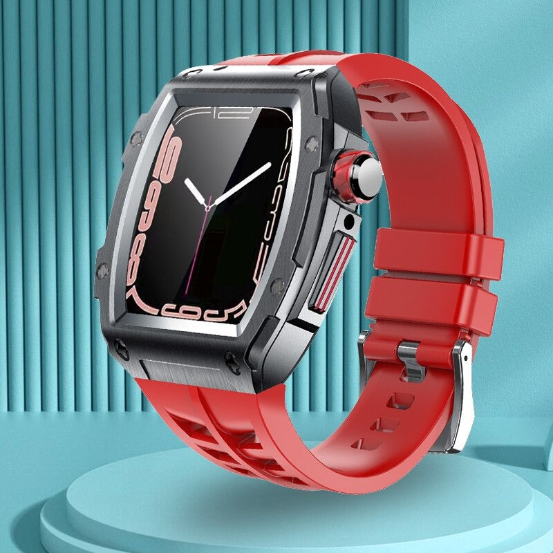 Luxury Metal Apple Watch Band & Case